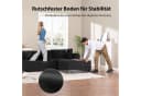 COMHOMA L-förmiges Sofa Big-Sofa Schwarz Cordstoff Bild 4
