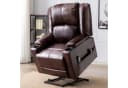COMHOMA Massagesessel mit Aufstehhilfe und Massagefunktion Braun Bild 1