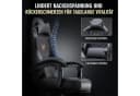 GTPLAYER Gaming-Stuhl Ergonomisch Schwarz Mit Fußstütze Bild 4
