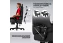 GTPLAYER Gaming-Stuhl Atmungsaktiv Ergonomisch Stoff/Kunstleder Bild 5