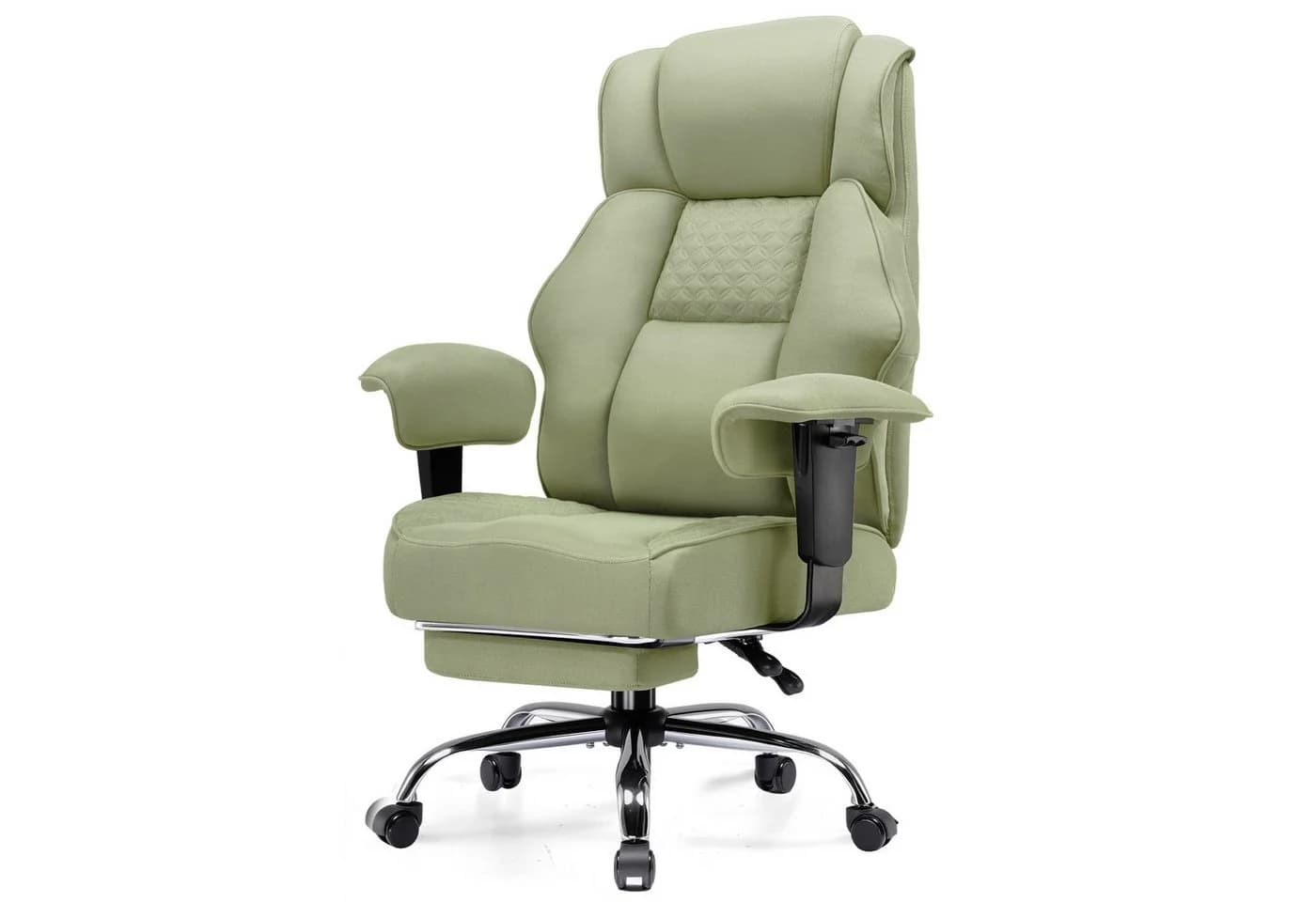 GTPLAYER Gaming-Stuhl Grün Ergonomisch mit Fußstütze - Bild 2