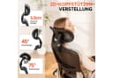 COMHOMA Ergonomischer Bürostuhl mit Mesh, 4D-Armlehnen & 2D-Kopfstütze Bild 1