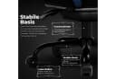 GTPLAYER Gaming-Stuhl Bürostuhl Ergonomisch mit Fußablage Blau Bild 4