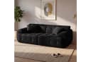 COMHOMA Ecksofa Schwarz Modulares Sofa mit Schlaffunktion Bild 2