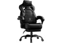GTPLAYER Gaming-Stuhl ACE-ARMOR Schwarz mit Fußstütze Bild 2