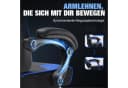 GTPLAYER Gaming-Stuhl Blau mit Fußstütze und Lordosenstütze Bild 5