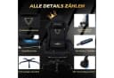GTPLAYER Gaming-Stuhl Ergonomisch mit Federsitz & Fußstütze Bild 3