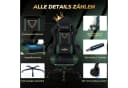 GTPLAYER Gaming-Stuhl Ergonomisch mit Federsitzkissen & Fußstütze Grün Bild 5