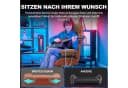 GTPLAYER Gaming-Stuhl Bürostuhl mit Taschenfeder-Lendenwirbelstütze Braun Bild 5