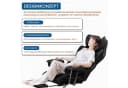 GTPLAYER Gaming-Stuhl Ergonomisch mit Fußstütze Kunstleder Schwarz Bild 4