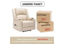 COMHOMA Massagesessel mit Aufstehhilfe & Massagefunktion Bild 1