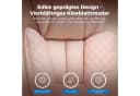 GTPLAYER Gaming-Stuhl mit Fußstütze & 150° Rückenlehne Rosa Bild 3