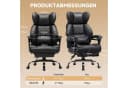 GTPLAYER Gaming-Stuhl Ergonomisch mit Fußstütze & Lendenstütze Bild 4