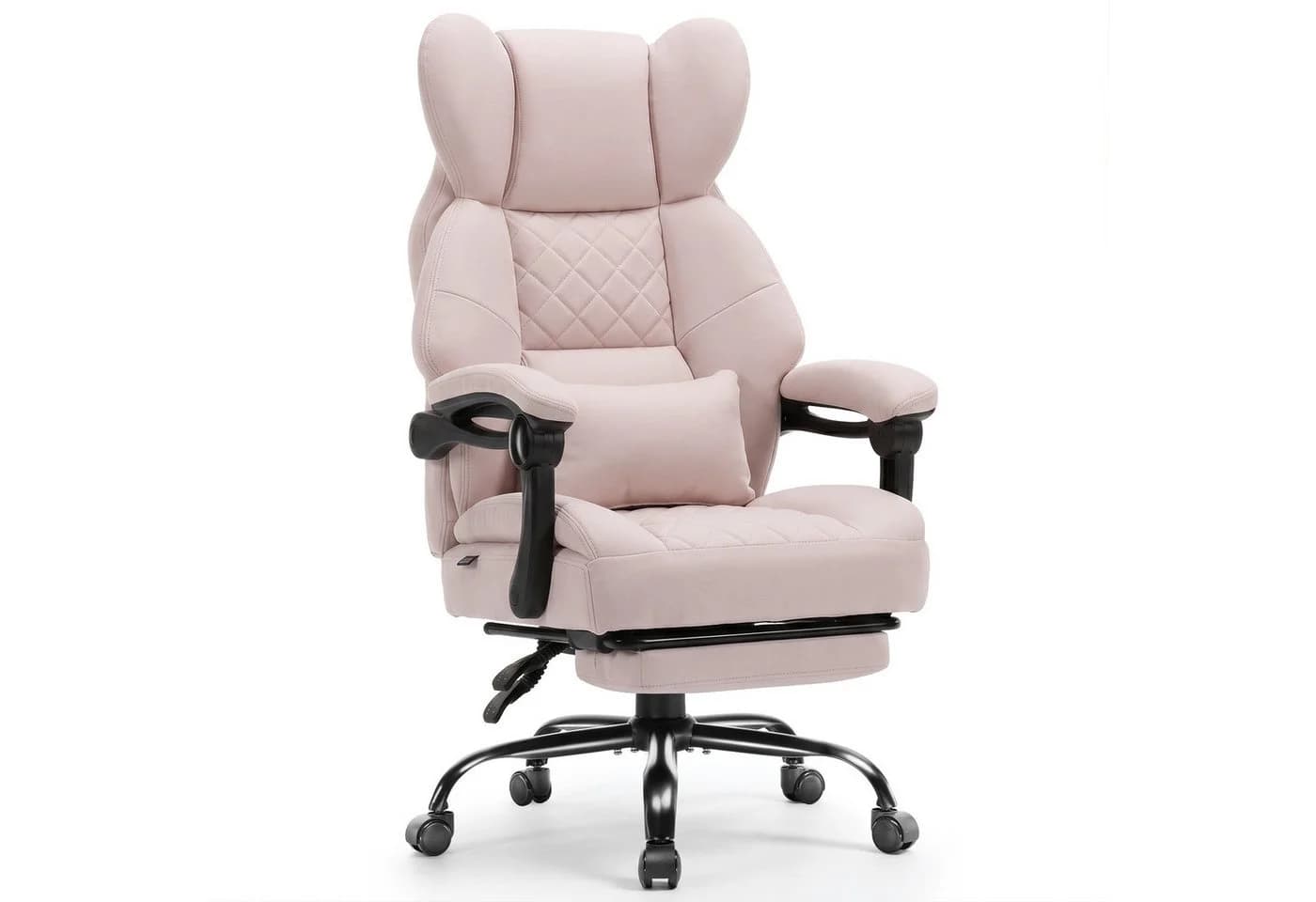 GTPLAYER Gaming-Stuhl Rosa Ergonomisch mit Fußstütze - Bild 2