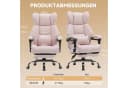 GTPLAYER Gaming-Stuhl Rosa Ergonomisch mit Fußstütze Bild 3