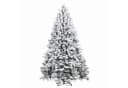 COMHOMA Künstlicher Weihnachtsbaum 195cm PVC mit Metallsockel Bild 2