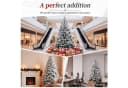 COMHOMA Künstlicher Weihnachtsbaum 195cm PVC mit Metallsockel Bild 5