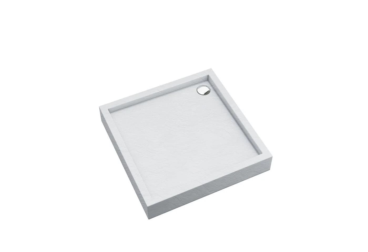 Aquabad® Duschwanne ELEGANA Quadrat Acryl White Stone - Bild 2