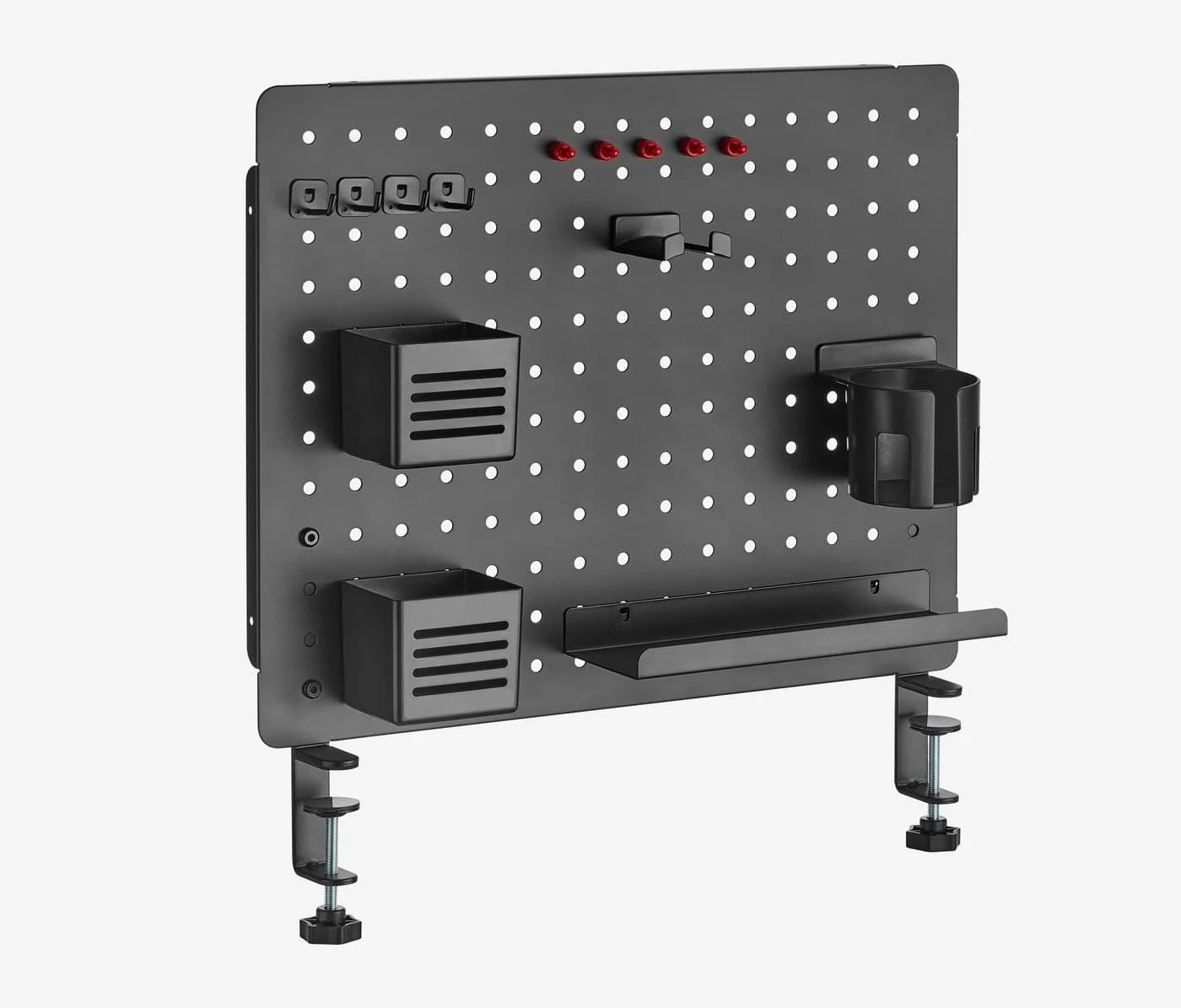 Ergolutions Wandtafel Schreibtisch Organizer Schwarz Magnetisch