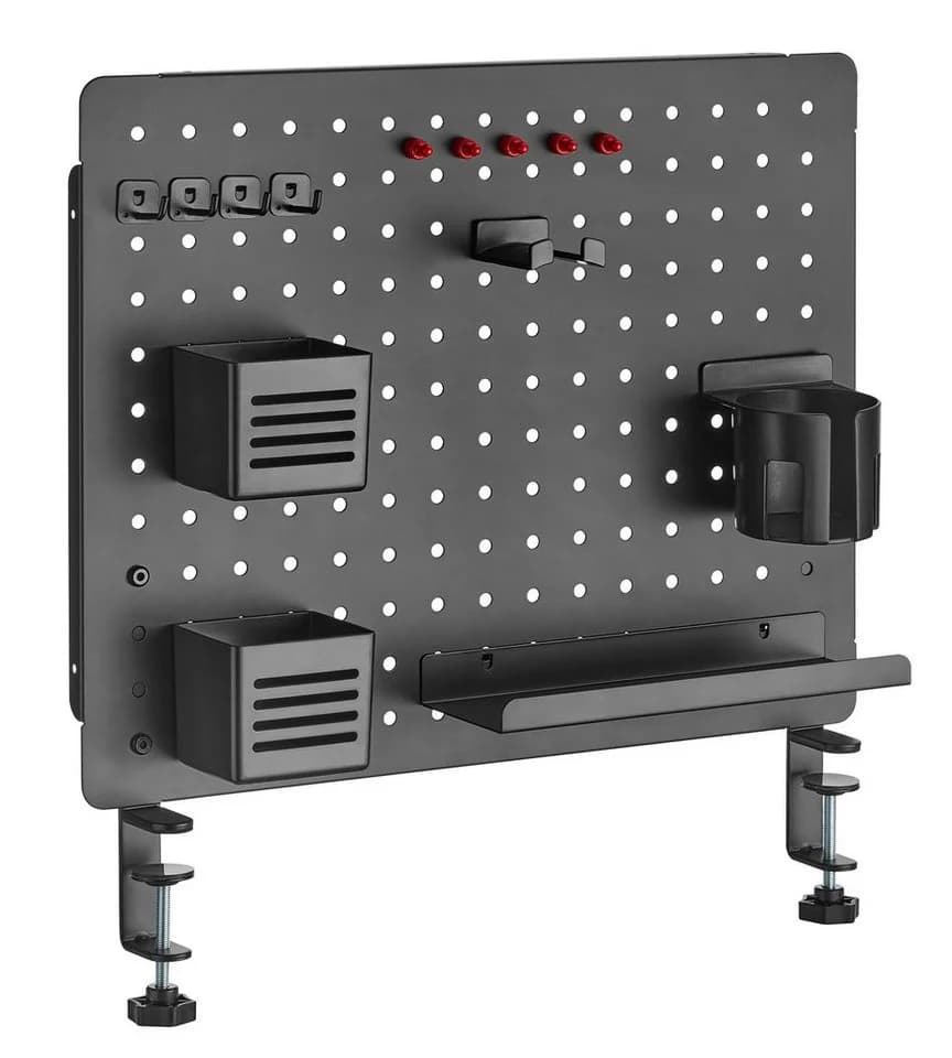 Ergolutions Wandtafel Schreibtisch Organizer Schwarz Magnetisch - Bild 2
