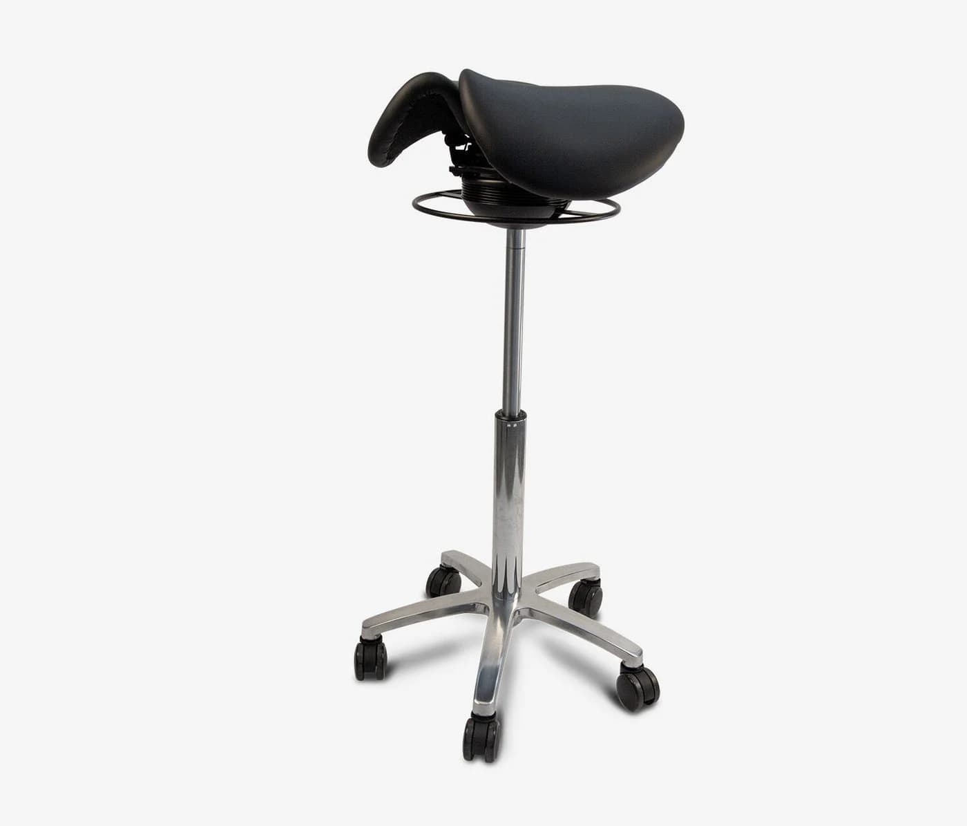 Ergolutions Sitzhocker Sattelhocker Split Ergonomisch 5 Jahre Garantie Hocker mit Rollen