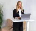 Ergolutions Beistelltisch höhenverstellbar EASY Weiß Bild 5