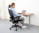 Ergolutions Bürostuhl LINO Ergonomisch, 5 Jahre Garantie, 120 kg Traglast, Weiche Rollen Bild 1
