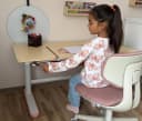 Ergolutions Kinderschreibtisch elektrisch höhenverstellbar blau Bild 5