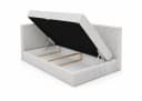 B&B Home Boxspringbett Tiliano Beige mit Bettkasten Bild 1