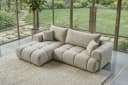 B&B Home Big-Sofa Vitton II L-Form mit Schlaffunktion und Bettkasten Bild 2