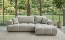 B&B Home Big-Sofa Vitton II L-Form mit Schlaffunktion und Bettkasten Beige Bild 3