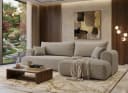 B&B Home Big-Sofa Vitton L-Form mit Schlaffunktion und Bettkasten Bild 1