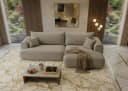 B&B Home Big-Sofa Vitton L-Form mit Schlaffunktion und Bettkasten Bild 2