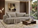 B&B Home Big-Sofa Vitton L-Form mit Schlaffunktion und Bettkasten Bild 1