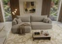 B&B Home Big-Sofa Vitton L-Form mit Schlaffunktion und Bettkasten Bild 2