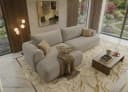 B&B Home Big-Sofa Vitton L-Form mit Schlaffunktion und Bettkasten Bild 3
