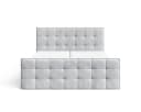 B&B Home Boxspringbett Coriano Schwarz mit Bettkasten und Topper Bild 5
