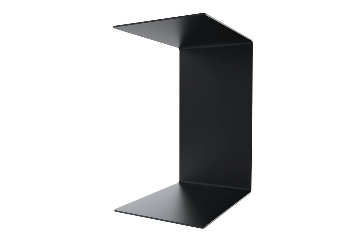 teileplus24 Beistelltisch Pico500 Metall Schwarz Pulverbeschichtet - Bild 2
