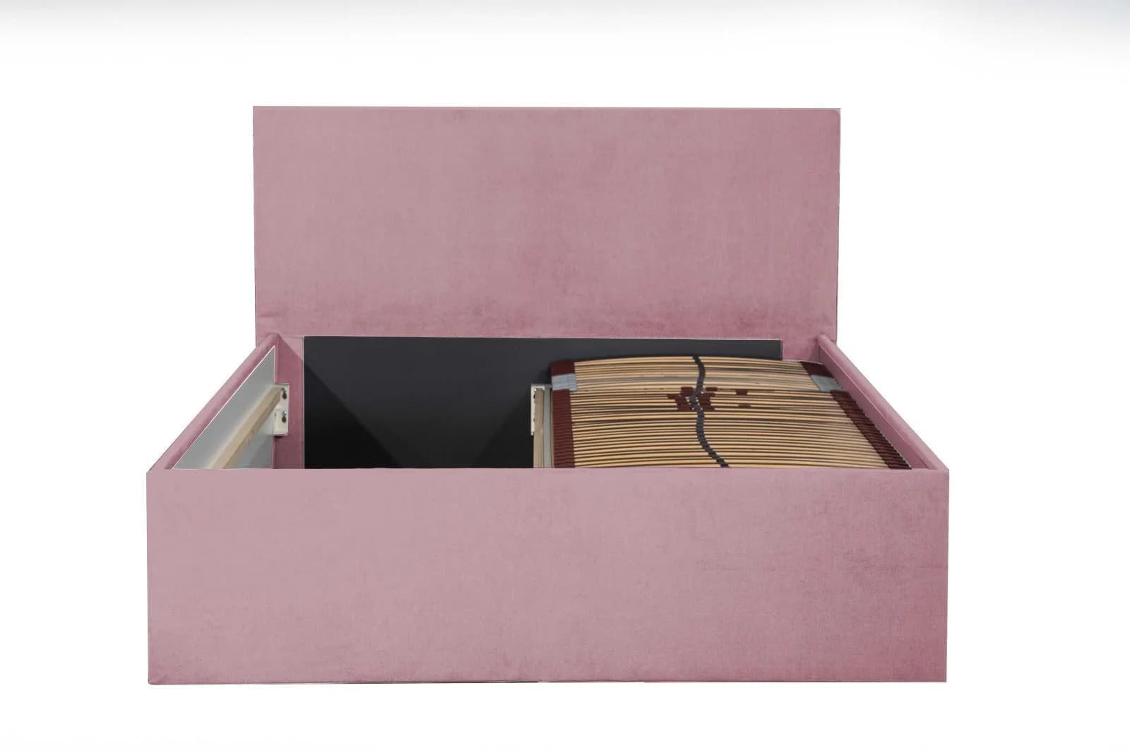 Halmon Schlafkomfort Betten Polsterbett Gent Rose Rosa Stauraum