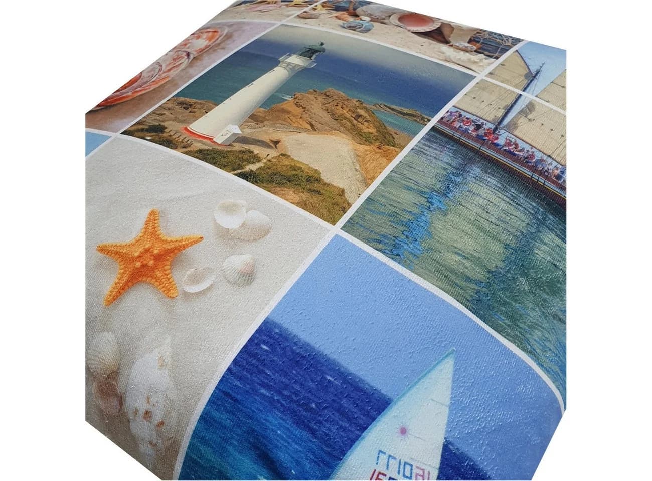 Stoffschmiede Kissenhülle Maritim Bedruckt 45x45cm Polyester