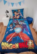 Brilliant Kinderbettwäsche Dragon Ball 100% Baumwolle Anime Motiv Bild 1