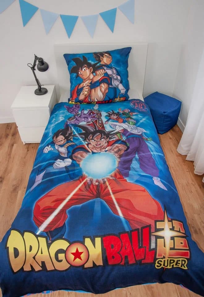 Brilliant Kinderbettwäsche Dragon Ball 100% Baumwolle Anime Motiv