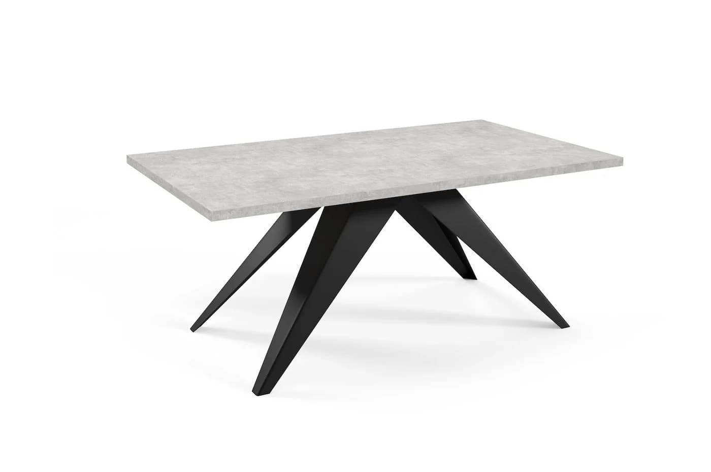 Feldmann-Wohnen Esstisch Vento ausziehbar 160/260cm grau - Bild 2
