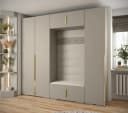 ABIKS MÖBEL Kompaktgarderobe INOVA 8-teiliges Möbelset mit Stauraum Bild 1