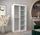 ABIKS MÖBEL Schwebetürenschrank YORK 1 mit Spiegel und Regalen Bild 3