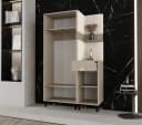 ABIKS MÖBEL Kompaktgarderobe PALERMO Set 6 mit gepolsterten Paneelen Bild 3