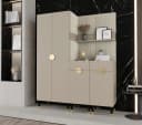 ABIKS MÖBEL Kompaktgarderobe PALERMO Set 7 Industriell Design Bild 1