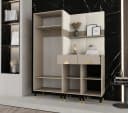 ABIKS MÖBEL Kompaktgarderobe PALERMO Set 7 Industriell Design Bild 3