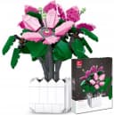 COIL Blumen aus Bausteinen, Lilie Azalee, Bausteinset, 698 Stück, Botanische Sammlung, Wohndekor Bild 2