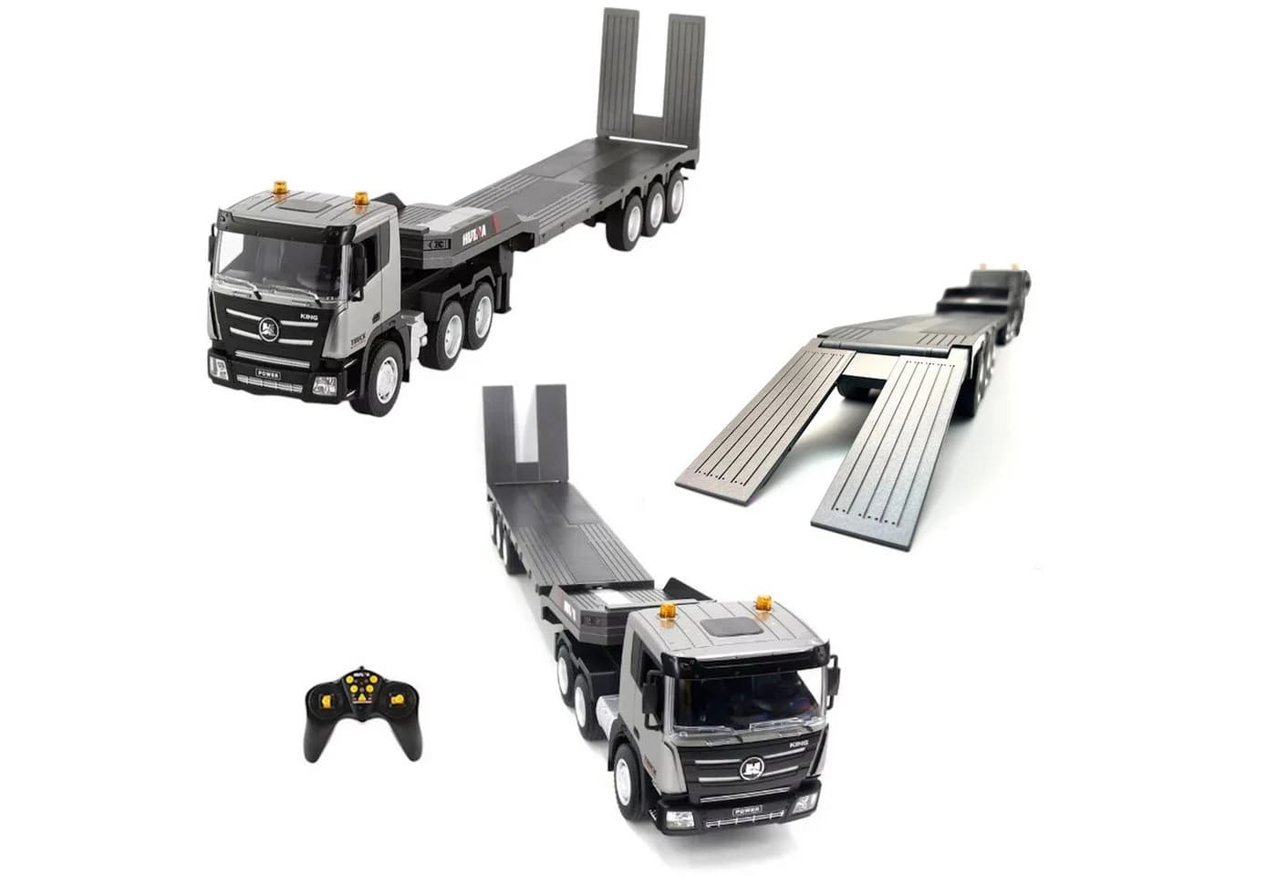 COIL RC-LKW Autotransporter Grau mit Licht und Sound - Bild 2